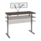Bestar Bestar Upstand 60W x 30D Standing Desk with Dual Monitor Arm in antigua 175870-000052 - alternate 3